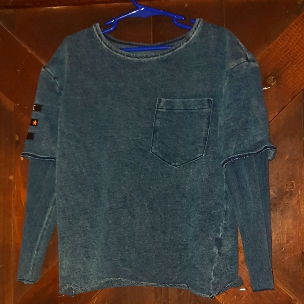 🍀3/15 Jean art & class long sleeve shirt